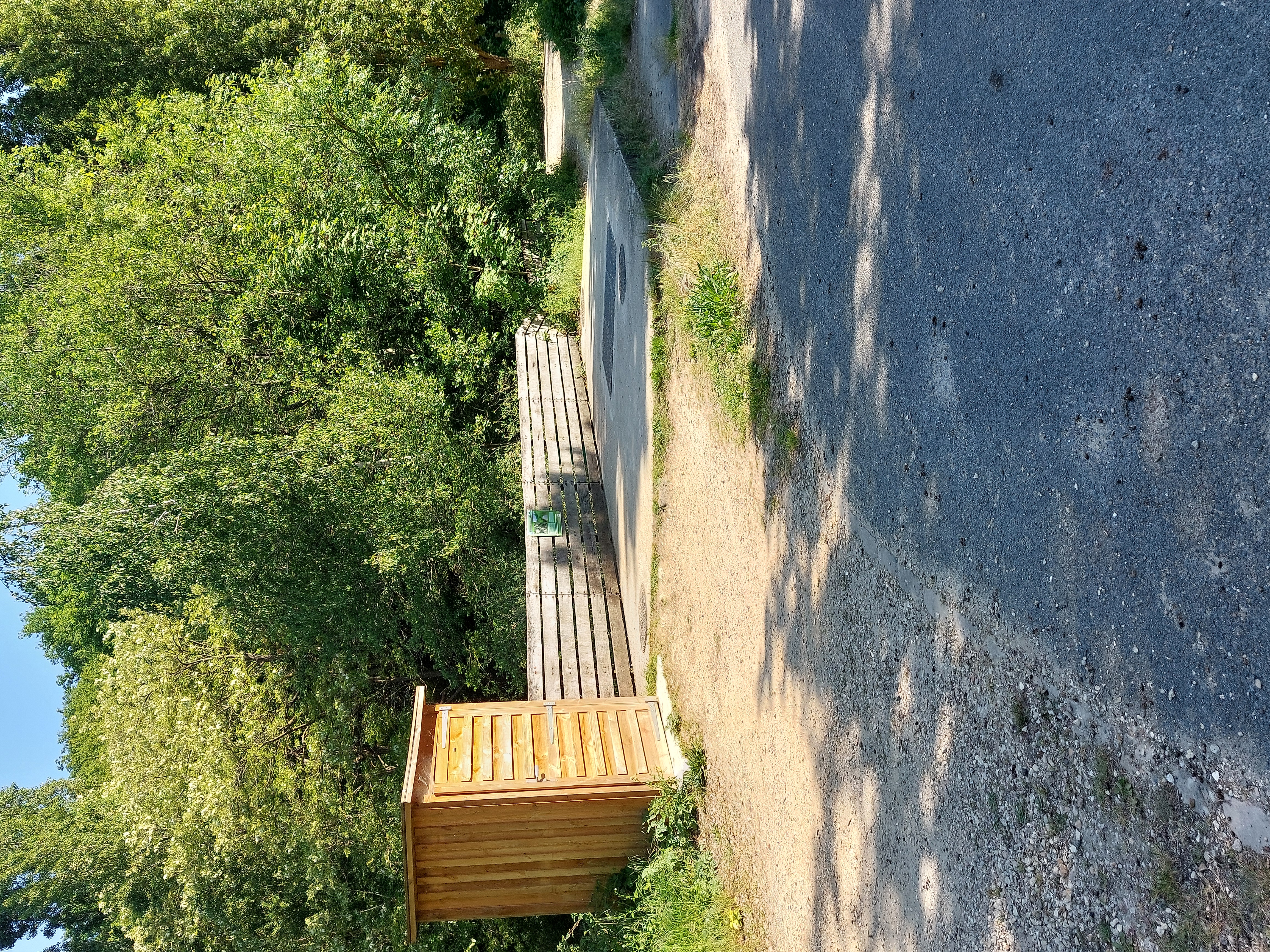 Vue générale des étangs